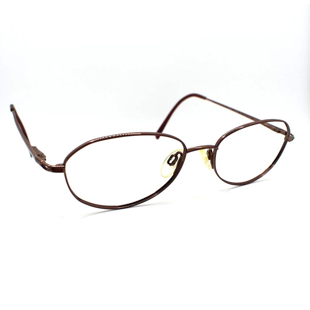 Charmant CH12096 BU Pure Titanium 53-17-140mm Eyeglasses FRAMES ONLY - VERY GOOD